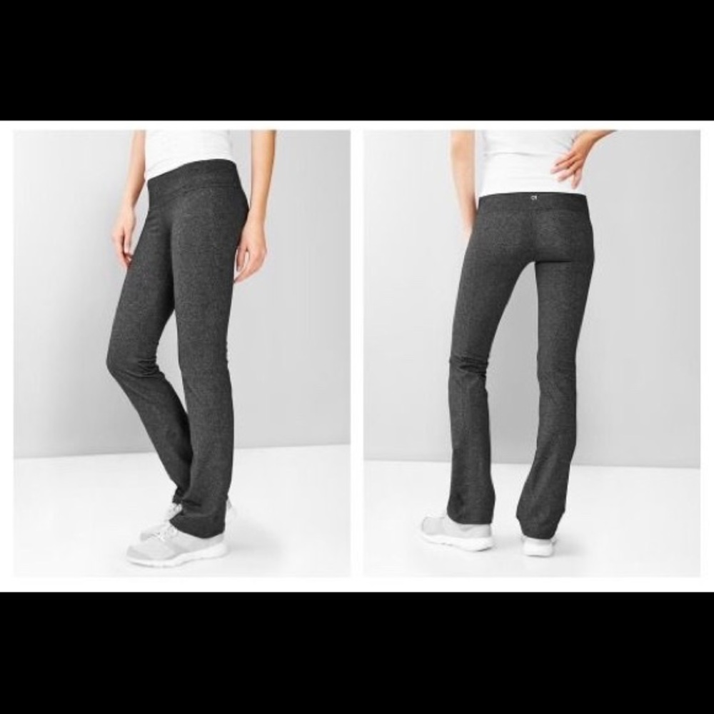 Gap Fit G Dance Heatheres Dark Gray Leggings